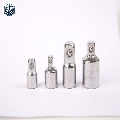 1/2&quot; Adaptador de conexión de impacto de plata y reducidor con material CRV de acabado natural