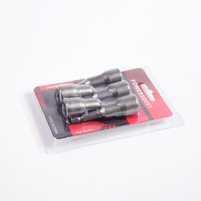 Fuerte magnético 5pcs 12mm 65mm cambio rápido Hex Shank Clase industrial de nuez de conductor conjunto