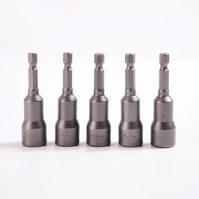 Fuerte magnético 5pcs 12mm 65mm cambio rápido Hex Shank Clase industrial de nuez de conductor conjunto