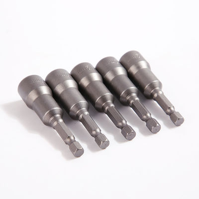 Fuerte magnético 5pcs 12mm 65mm cambio rápido Hex Shank Clase industrial de nuez de conductor conjunto