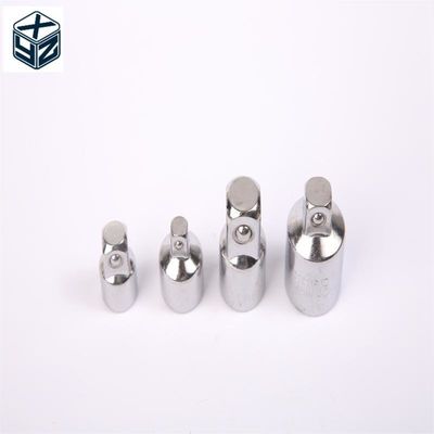 1/2&quot; Adaptador de conexión de impacto de plata y reducidor con material CRV de acabado natural