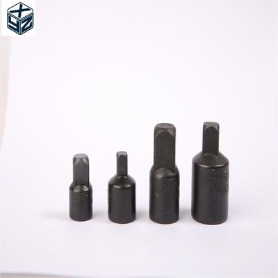 Adaptador de toma de corriente y reducción de impacto negro duradero de 1/2&quot; con material CRV