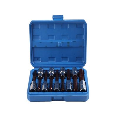 Tipo H 100MM 9pcs Conjunto de toma de corriente firme y estable para herramientas electrónicas de mano