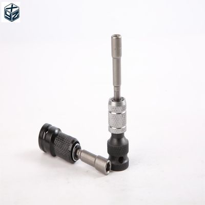 6mm*65mm*5PC CRV Material 6.35 Conjunto de conductores de tuercas magnéticas hexagonales para apretar con precisión