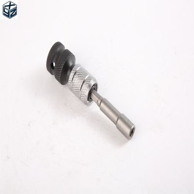 6mm*65mm*5PC CRV Material 6.35 Conjunto de conductores de tuercas magnéticas hexagonales para apretar con precisión