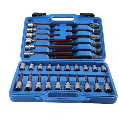 S2 Material personalizado 32pcs Tipo T Conjunto de toma de bits 55MM a 200MM