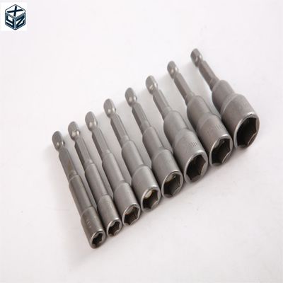 7mm*65mm*5PC Conjunto de controlador de tuerca magnética fuerte con marcas claras de material CRV