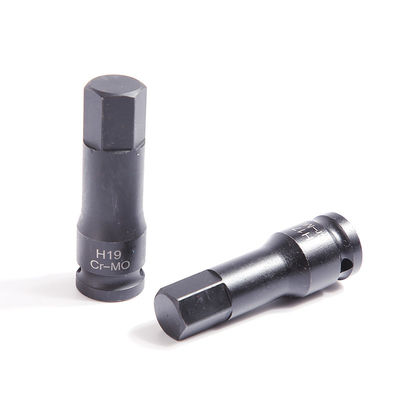 Dispositivo negro de fosfato de acabado H5 hex impact socket conjunto hecho de material CR-MO