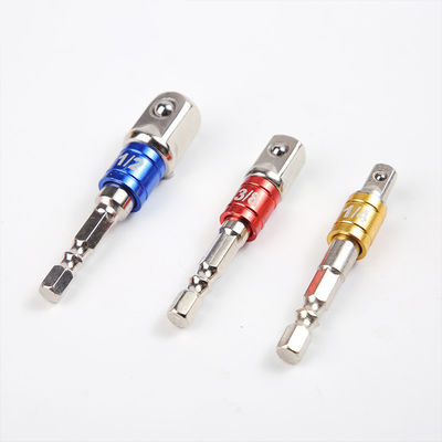 1/4' 65MM 2.5 pulgadas Colorido adaptador de toma de grado de impacto para herramientas manuales y eléctricas