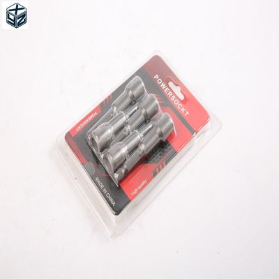 CRV Material 9mm * 65mm * 5PC conductor de nuez magnética establecido para 1/4 de pulgada