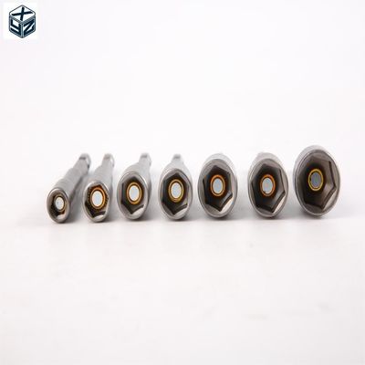 CRV Material 9mm * 65mm * 5PC conductor de nuez magnética establecido para 1/4 de pulgada