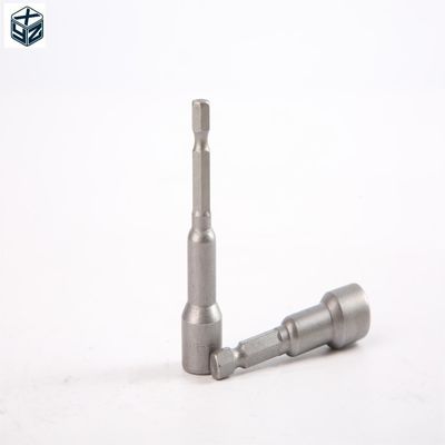 No clasificado Clase CRV Material 6.35 Hexágono 10mm*65mm*5PC Conjunto de conductores de tuercas magnéticas fuertes