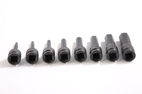 Características del conector HEX en el conjunto de herramientas eléctricas y reparación de automóviles CR-MO con manga hexagonal 8PCS