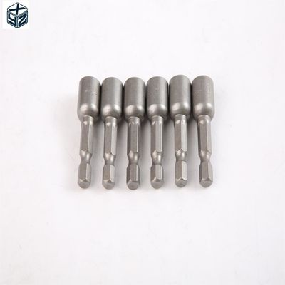 6.35 hexágono 8mm * 42mm * 10PC CRV controlador de tuerca magnética Conjunto con fuertes características magnéticas