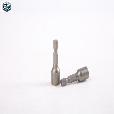 1/4 de pulgada tamaño de la unidad CRV Material 6.35 hexágono 9mm * 42mm * 10PC fuerte set de conductor de nuez magnética