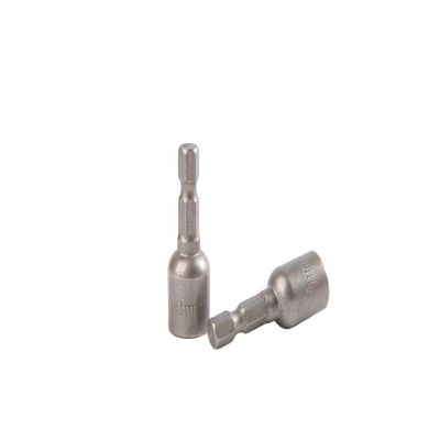 Material CRV 6.35 Hexágono 10mm*42mm*10PC controlador de tuerca magnética conjunto para fuerte magnético