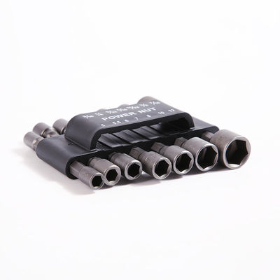 CRV 14pcs destornillador de tornillo conductor de toma de corriente de bit conjunto de tuercas conductor conjunto para perforar herramienta manual