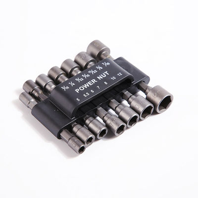 CRV 14pcs destornillador de tornillo conductor de toma de corriente de bit conjunto de tuercas conductor conjunto para perforar herramienta manual