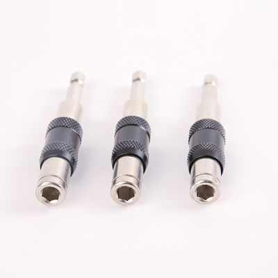 Soportador de puntas de bits pivotantes electrolibrados para acero vanadio cromo forjado de 89MM 1/4HEX