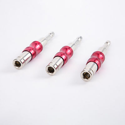 Soportador de puntas de bits pivotantes electrolibrados para acero vanadio cromo forjado de 89MM 1/4HEX