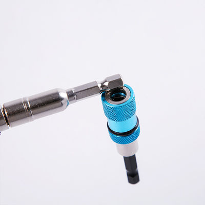 Soportador de puntas de bits pivotantes electrolibrados para acero vanadio cromo forjado de 89MM 1/4HEX