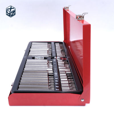 Muti-propósito de alta precisión de la cabeza de lote de precisión de mecanizado CRV 54pcs de acero de caja de bits para herramientas manuales