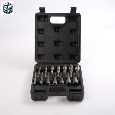 ODM 14 piezas 2.5 &quot;Mágnico métrico de cambio rápido de hexagonal Conjunto de conductor de la tuerca del tallo Conjunto de toma de impacto