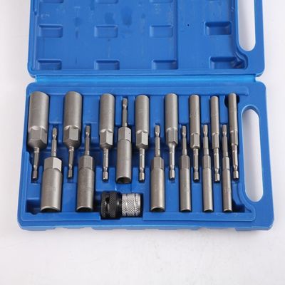 Conjunto de herramientas electrónicas de mano de 16 pcs con material CRV H5.5 a H19MM Nut Drive