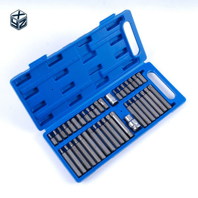 40pcs Cajas de plástico de precisión de mecanizado de piezas de juego de material CRV para herramientas manuales industriales