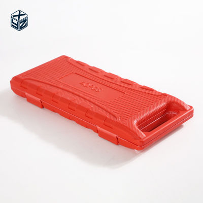 Grado industrial 40 piezas con material rojo S2 y caja de plástico de acabado natural