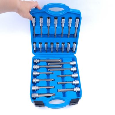 ODM 26pcs 50MM-200MM CRV Material de mano herramienta eléctrica Conjunto de toma de toma