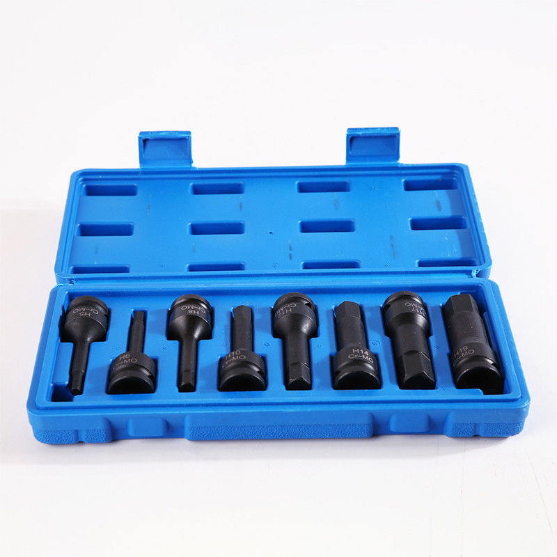 Dispositivo negro de fosfato de acabado H5 hex impact socket conjunto hecho de material CR-MO