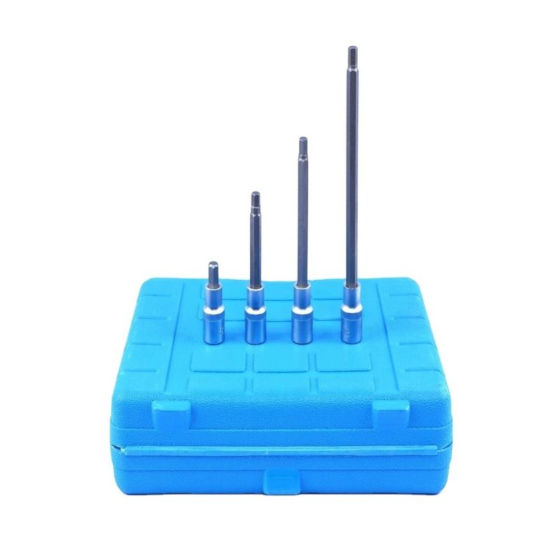 Material CRV H Tipo 30pcs Conjunto de toma de bits de 55 mm a 200 mm